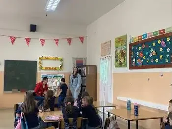 Edukativno predavanje na uchenicite od prvo oddelenie 1